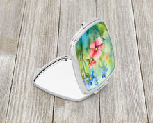 Load image into Gallery viewer, Alaska Forget-me-nots in Watercolor Compact Mirror