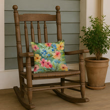 Load image into Gallery viewer, Alaska Forget-me-nots in Watercolor Throw Pillow