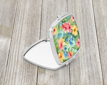 Load image into Gallery viewer, Alaska Forget-me-nots in Watercolor Compact Mirror