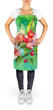 Load image into Gallery viewer, Arkansas Apple Blossom in Watercolor Apron – Artist-Designed Kitchen, BBQ &amp; Craft Apron