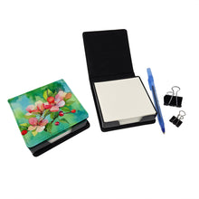Load image into Gallery viewer, Arkansas Apple Blossom in Watercolor PU Leather Note Paper Holder