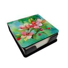 Load image into Gallery viewer, Arkansas Apple Blossom in Watercolor PU Leather Note Paper Holder