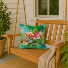Load image into Gallery viewer, Arkansas Apple Blossom in Watercolor Throw Pillow