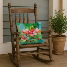 Load image into Gallery viewer, Arkansas Apple Blossom in Watercolor Throw Pillow