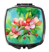 Load image into Gallery viewer, Arkansas Apple Blossom in Watercolor Compact Mirror