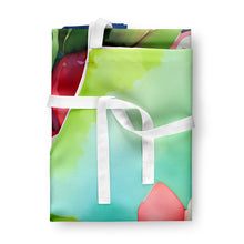 Load image into Gallery viewer, Arkansas Apple Blossom in Watercolor Apron – Artist-Designed Kitchen, BBQ &amp; Craft Apron
