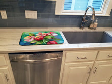Load image into Gallery viewer, Arkansas Apple Blossom in Watercolor Dish Drying Mat