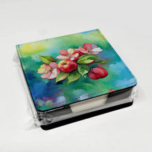 Load image into Gallery viewer, Arkansas Apple Blossom in Watercolor PU Leather Note Paper Holder