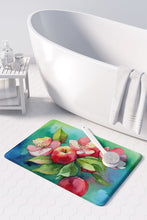 Load image into Gallery viewer, Arkansas Apple Blossom in Watercolor Memory Foam Kitchen Mat