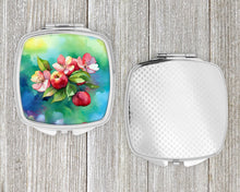 Load image into Gallery viewer, Arkansas Apple Blossom in Watercolor Compact Mirror