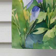 Load image into Gallery viewer, Colorado Rocky Mountain Columbine in Watercolor House Flag