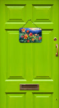 Load image into Gallery viewer, Colorado Rocky Mountain Columbine in Watercolor Wall or Door Hanging Prints