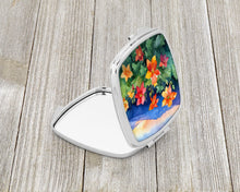 Load image into Gallery viewer, Colorado Rocky Mountain Columbine in Watercolor Compact Mirror