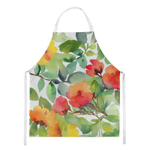 Load image into Gallery viewer, Connecticut Mountain Laurels in Watercolor Apron – Artist-Designed Kitchen, BBQ &amp; Craft Apron