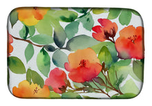 Load image into Gallery viewer, Connecticut Mountain Laurels in Watercolor Dish Drying Mat