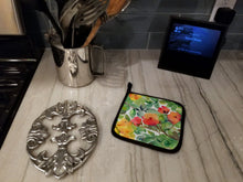 Load image into Gallery viewer, Connecticut Mountain Laurels in Watercolor Pair of Pot Holders