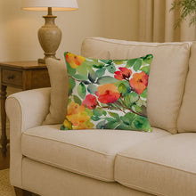 Load image into Gallery viewer, Connecticut Mountain Laurels in Watercolor Throw Pillow