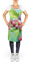 Load image into Gallery viewer, Connecticut Mountain Laurels in Watercolor Apron – Artist-Designed Kitchen, BBQ &amp; Craft Apron