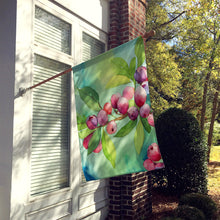 Load image into Gallery viewer, Connecticut Mountain Laurels in Watercolor House Flag