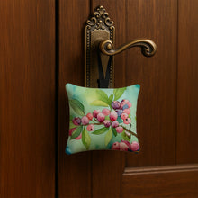Load image into Gallery viewer, Connecticut Mountain Laurels in Watercolor Hanging Square Fabric Ornament 3.5 × 3.5