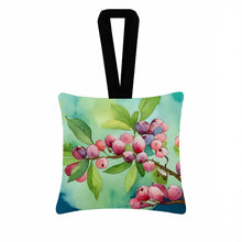 Load image into Gallery viewer, Connecticut Mountain Laurels in Watercolor Hanging Square Fabric Ornament 3.5 × 3.5