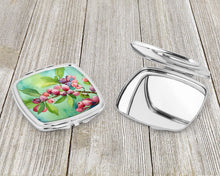 Load image into Gallery viewer, Connecticut Mountain Laurels in Watercolor Compact Mirror