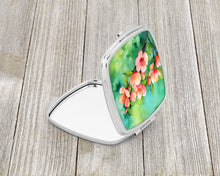 Load image into Gallery viewer, Delaware Peach Blossom in Watercolor Compact Mirror