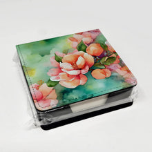Load image into Gallery viewer, Delaware Peach Blossom in Watercolor PU Leather Note Paper Holder