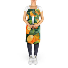 Load image into Gallery viewer, Florida Orange Blossom in Watercolor Apron – Artist-Designed Kitchen, BBQ &amp; Craft Apron