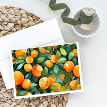 Load image into Gallery viewer, Florida Orange Blossom in Watercolor Greeting Cards -  Blank Note Cards – 8-Pack of Artist-Designed Cards with Envelopes