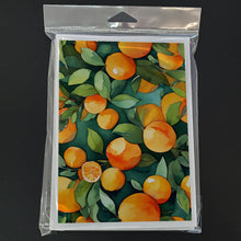 Load image into Gallery viewer, Florida Orange Blossom in Watercolor Greeting Cards -  Blank Note Cards – 8-Pack of Artist-Designed Cards with Envelopes