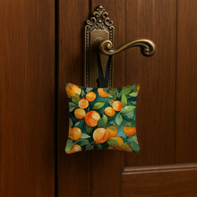 Load image into Gallery viewer, Florida Orange Blossom in Watercolor Hanging Square Fabric Ornament 3.5 × 3.5