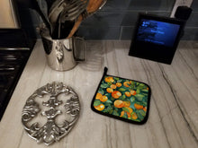 Load image into Gallery viewer, Florida Orange Blossom in Watercolor Pair of Pot Holders