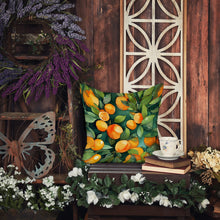 Load image into Gallery viewer, Florida Orange Blossom in Watercolor Throw Pillow