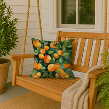 Load image into Gallery viewer, Florida Orange Blossom in Watercolor Throw Pillow