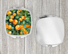 Load image into Gallery viewer, Florida Orange Blossom in Watercolor Compact Mirror