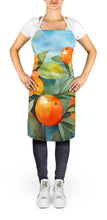 Load image into Gallery viewer, Florida Orange Blossom in Watercolor Apron – Artist-Designed Kitchen, BBQ &amp; Craft Apron