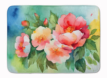 Load image into Gallery viewer, Georgia Cherokee Rose in Watercolor Memory Foam Kitchen Mat