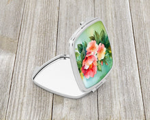 Load image into Gallery viewer, Georgia Cherokee Rose in Watercolor Compact Mirror