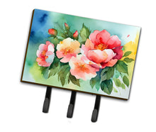 Load image into Gallery viewer, Georgia Cherokee Rose in Watercolor Leash or Key Holder