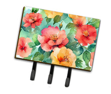 Load image into Gallery viewer, Georgia Cherokee Rose in Watercolor Leash or Key Holder