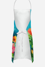 Load image into Gallery viewer, Hawaii Hawaiian Hibiscus in Watercolor Apron – Artist-Designed Kitchen, BBQ &amp; Craft Apron
