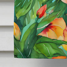 Load image into Gallery viewer, Hawaii Hawaiian Hibiscus in Watercolor House Flag