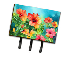 Load image into Gallery viewer, Hawaii Hawaiian Hibiscus in Watercolor Leash or Key Holder