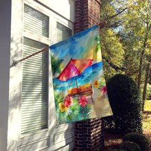 Load image into Gallery viewer, Hawaii Hawaiian Hibiscus in Watercolor House Flag