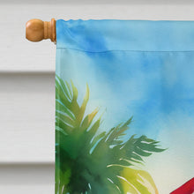 Load image into Gallery viewer, Hawaii Hawaiian Hibiscus in Watercolor House Flag