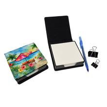 Load image into Gallery viewer, Hawaii Hawaiian Hibiscus in Watercolor PU Leather Note Paper Holder