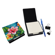 Load image into Gallery viewer, Hawaii Hawaiian Hibiscus in Watercolor PU Leather Note Paper Holder