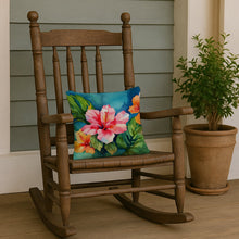 Load image into Gallery viewer, Hawaii Hawaiian Hibiscus in Watercolor Throw Pillow