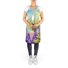 Load image into Gallery viewer, Idaho Syringa in Watercolor Apron – Artist-Designed Kitchen, BBQ &amp; Craft Apron